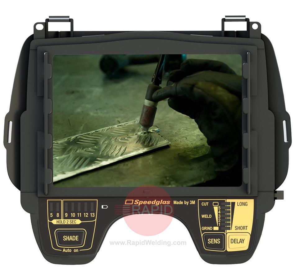 3M-577726  3M Speedglas 9100XXi MP Welding Helmet with New Adflo Powered Air Respirator, 5/8/9-13 Variable Shade 37-1101-30iSW